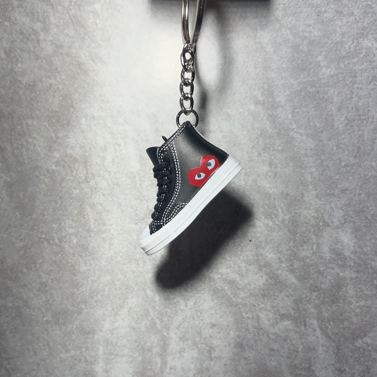 Comme des Garçons Play x Converse Chuck 70 High 'Black' Keyring