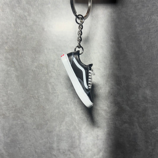 Vans Old Skool 'Black White' Keyring