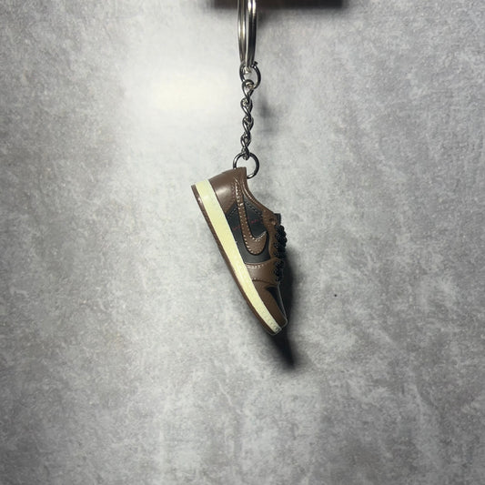 Travis Scott x AJ1 Low 'Mocha' Keyring