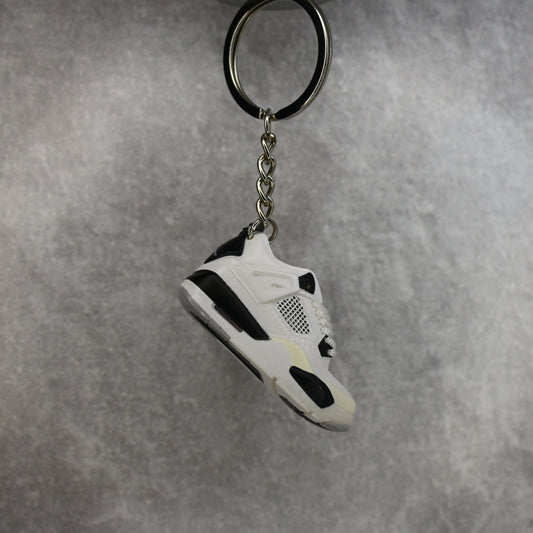 AJ4 Retro 'Military Black' Keyring